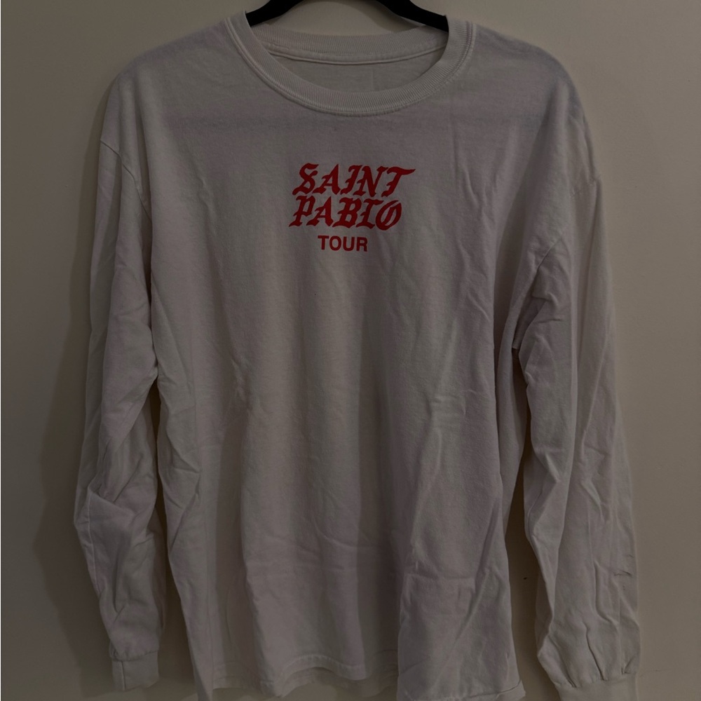 Yeezy Saint Pablo Tour Shirt Long Sleeve Large